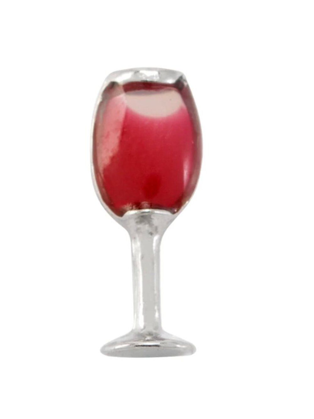 Origami Owl Red Wine Glass Charm